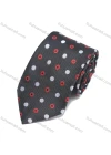 Wholesale Men's Business Formal Polka Dot Contrast Ties & Pocket Square & Cufflinks Sets - Liuhuamall