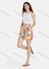 Wholesale Women's Casual Allover Print Vacation Adjustable Drawstring Swim Shorts With Pockets - Liuhuamall