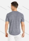 Wholesale Men's Round Neck Short Sleeve Space Dye Print T Shirt - Liuhuamall