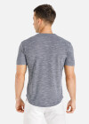Wholesale Men's Round Neck Short Sleeve Space Dye Print T Shirt - Liuhuamall