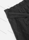 Wholesale Women's Elastic Waist Dual Pockets Lace-Up Knit Plain Shorts - Liuhuamall