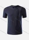 Wholesale Men's 180g Quick Dry Comfy Workout Letter Plain Athletic T-Shirt 8360# - Liuhuamall