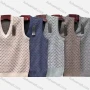 Wholesale Men's Casual Allover Print V Neck Sweater Vest preview