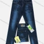 Wholesale Men's Zipper Pockets Labelled Frayed Plain Thick High Stretch Jean 6026# preview