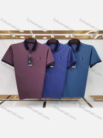 Wholesale Men's Causal Plain Labelled Short Sleeve Polo Shirt, LIUHUA CLOTHING WHOLESALE