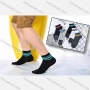 Wholesale Men's Comfy Striped Cushioned Crew Ankle Socks(10 Piece of Pack) preview