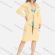Wholesale Women's Casual Long Sleeve Open Front Jacquard Trim Tie Front Long Cardigans J8222# 10# Clothing Wholesale Market Liuhua