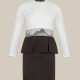 Women's Classic Long Sleeve  Mock Neck Dress  Clothing Wholesale Market -LIUHUA