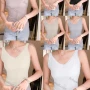 Wholesale Women's Casual Plain Ribbed Slim Fit Cami Top preview