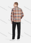 Wholesale Men's Casual Collared Long Sleeve Button Down Plaid Shirt 7-324# - Liuhuamall