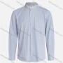 Wholesale Men's Slim Fit Mandarin Collar Long Sleeve Button Down Allover Print Shirts preview