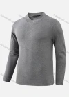 Wholesale Men's Mock Neck Long Sleeve Hot Stamping Letter Plain Athletic Sweatshirt 910# - Liuhuamall