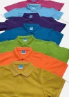 Wholesale Men's Casual Plain Short Sleeve Polo Shirt - Liuhuamall