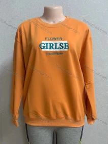 Wholesale Women's Casual Letter Embroidery Round Neck Long Sleeve Sweatshirt, LIUHUA CLOTHING WHOLESALE