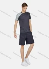 Wholesale Men's Sporty Round Neck Short Sleeve Colorblock Quick Dry Breathable T-Shirt - Liuhuamall