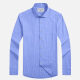 Men's Formal Collared Long Sleeve Plaid Button Down Dress Shirts 17# Clothing Wholesale Market -LIUHUA