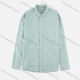 Wholesale Men's 100% Cottn Striped Print Casual Shirt Light Green Guangzhou Clothing Wholesale Market & Suppliers -LIUHUAMALL