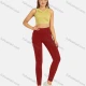 Wholesale Women's Athletic Plain Breathable Stretchy Sporty Bra 2-piece Set 1# Clothing Wholesale Market Liuhua