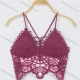 Wholesale Women's Sexy Backless Crochet Guipure Lace Camisoles With Built-in Bra H617# Clothing Wholesale Market Liuhua