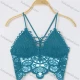 Wholesale Women's Sexy Backless Crochet Guipure Lace Camisoles With Built-in Bra H632# Clothing Wholesale Market Liuhua