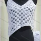 Wholesale Women's Casual Hollow Out Asymmetrical Hem Knit Cami Top White Clothing Wholesale Market Liuhua