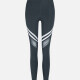 Women's Sporty High Waist Sheer Mesh Striped Legging 3# Clothing Wholesale Market -LIUHUA