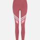 Women's Sporty High Waist Sheer Mesh Striped Legging 4# Clothing Wholesale Market -LIUHUA