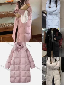 Wholesale Women's Casual Hooded Long Sleeve Thermal Pockets Puffer Coat C6906#, LIUHUA CLOTHING WHOLESALE