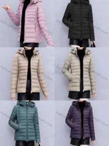 Wholesale Women's Casual Thermal Hooded Pockets Puffer Coat 812#, LIUHUA CLOTHING WHOLESALE