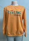 Wholesale Women's Casual Letter Embroidery Round Neck Long Sleeve Sweatshirt - Liuhuamall