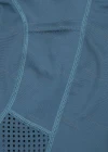 Wholesale Women's Sporty High Waist Pockets Eyelet Plain Long Yoga Leggings - Liuhuamall