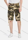 Wholesale Men's Casual Camouflage Multiple Pockets Cargo Shorts With Belt A083# - Liuhuamall