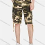 Wholesale Men's Casual Camouflage Multiple Pockets Cargo Shorts With Belt A083# preview