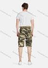Wholesale Men's Casual Camouflage Multiple Pockets Cargo Shorts With Belt A083# - Liuhuamall