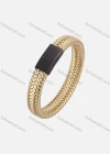 Wholesale Microfiber Leather Stainless Steel Magnetic Buckle Bracelet SP0515H# - Liuhuamall