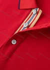 Wholesale Unisex Casual Slim Fit Short Sleeve Striped Trim Polo Shirts - Liuhuamall
