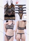 Wholesale Women's Sexy Spaghetti Strap Bra & Thongs 2-piece Set 191# - Liuhuamall