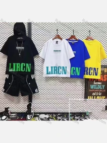 Wholesale Boy's Casual Letter Print 100% Cotton Round Neck Short Sleeve Tee, LIUHUA CLOTHING WHOLESALE