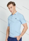 Wholesale Men's Casual Short Sleeve Plain Slim Fit Polo Shirt - Liuhuamall