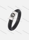 Wholesale Genuine Leather Stainless Steel Magnetic Buckle Bracelet SP0357# - Liuhuamall
