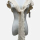 Women's Casual Crochet Plain Shawl A399# Beige Clothing Wholesale Market -LIUHUA