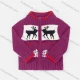 Wholesale Boys Long Sleeve Elk Print Zipper Sweater Jacket 3# Clothing Wholesale Market Liuhua