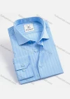 Wholesale Men's Casual Collared Long Sleeve Button Down Striped Shirt - Liuhuamall