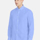 Men's Casual Plain Collared Long Sleeve Button Down Shirt 713-1# 17# Clothing Wholesale Market -LIUHUA