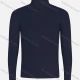 Wholesale Men's Casual Long Sleeve Texture Knit High Neck Plain Sweater Navy Clothing Wholesale Market Liuhua