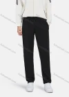 Wholesale Men's Long Sleeve Striped Pockets Zipper Jacket Drawstring Solid Pants 2-Piece Set - Liuhuamall