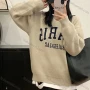 Wholesale Women's Casual Crew Neck Long Sleeve Cable Knit Sweater M958# preview