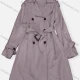 Wholesale Women's Casual Long Sleeve Lapel Double Breasted Long Trench Coat With Belt 47# Clothing Wholesale Market Liuhua