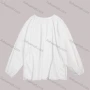 Wholesale Women's Casual Crew Neck Elastic Cuff Eyelet Embroidered Long Sleeve Knit Blouse preview