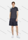 Wholesale Men's Sporty Round Neck Short Sleeve Colorblock Quick Dry Breathable T-Shirt - Liuhuamall